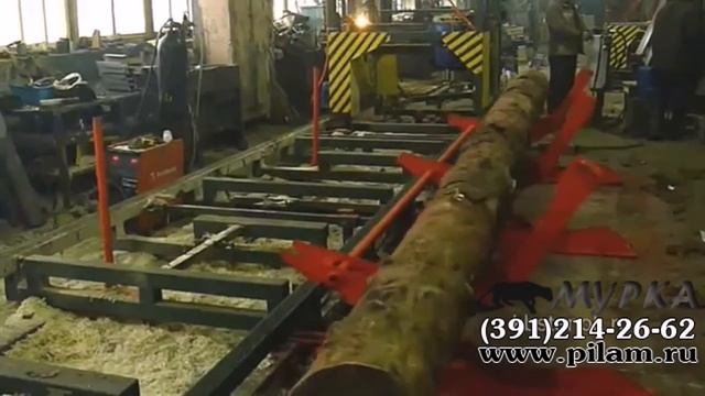 Боковой загрузчик бревен, гидравлический КБ смотреть онлайн