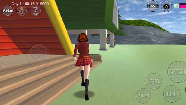 How to find santa claus house in game sakura school simulator