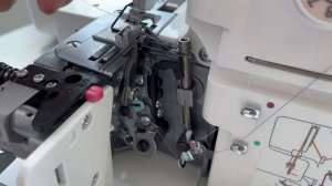 Оверлок Janome My Lock 213 Magnolia | Как заправить оверлок My Lock 213 Magnolia