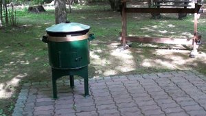 Как я ковал очаг, для казана 22 литра / As I forged the hearth, for cauldron 22 liters