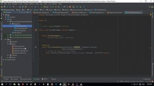 make and Design a TabLayout with Fragments in Android studio in 10 munite