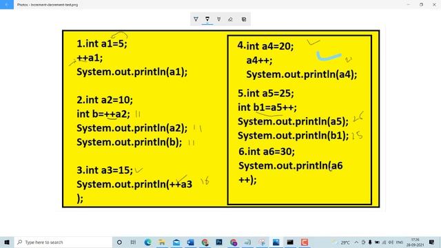3.2 Operator in java | Test series for java operator