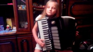 Аккордеон.Сонатина Штейбельт.Сонечка,второй год обучения!