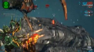 Warframe.Арчвинг.Сатурн.Курьер