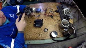 №6 ВАЗ 2101 Под зимний дрифт. Двухконтурное зажигание.