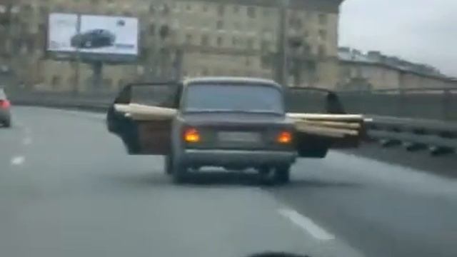 Перевозка пиломатериалов на легковушке)) смотреть онлайн