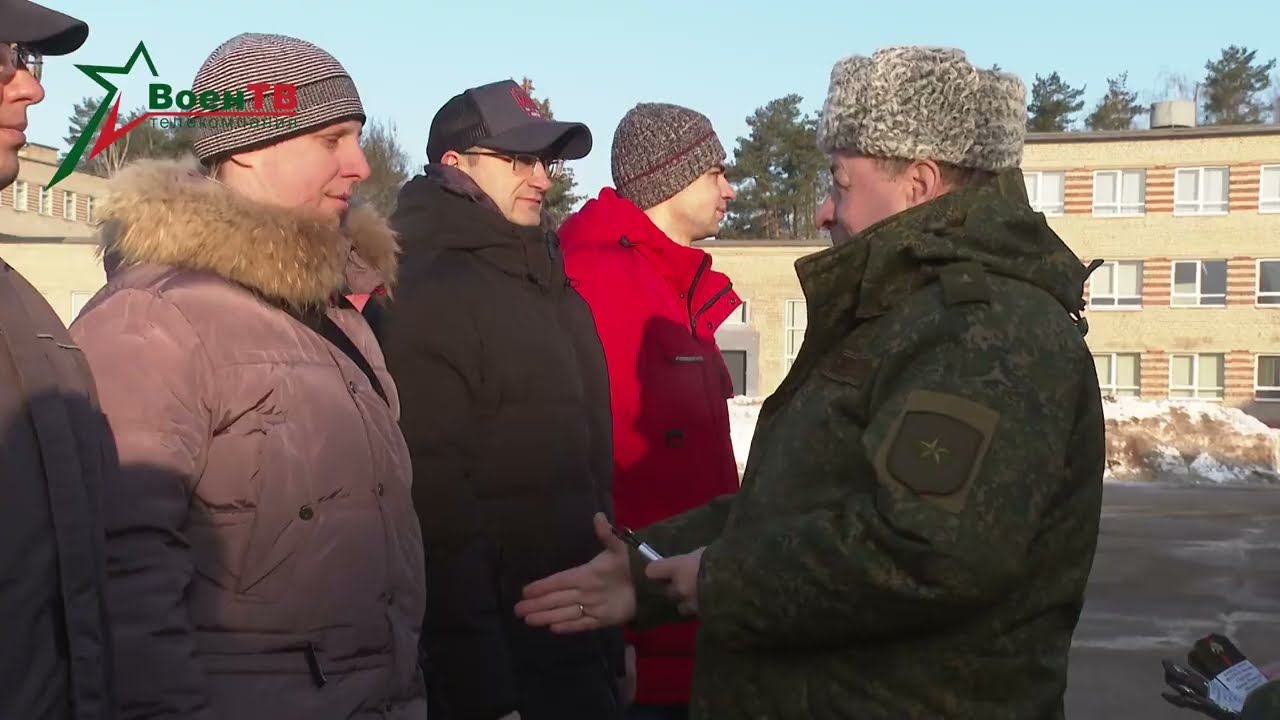 Проводы военнообязанных, призванных на военные сборы