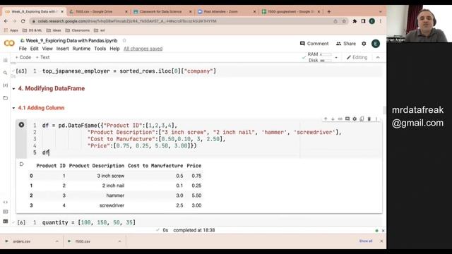Data Science #3 - Data Exploration with Pandas | Data Science Course