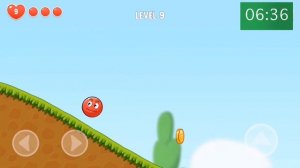 Red Bounce Ball Adventure Gameplay 2023. Прохождение 1 - 15 уровней.