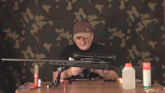 Rem-700 SPS Установка планки и прицела (Отстрел) смотреть онлайн