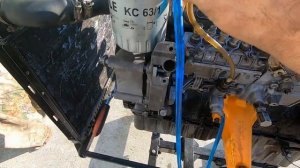 Запуск и настройка двигателя ом 606тд с тнвд 7.5мм плунжерными парами.