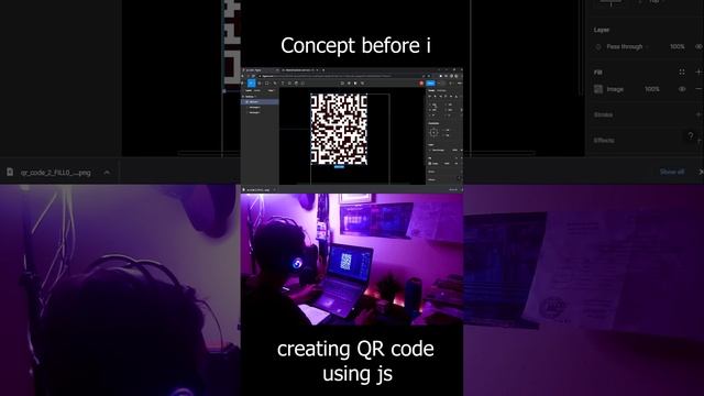 I try to create concept qr code using figma for my new project. смотреть онлайн