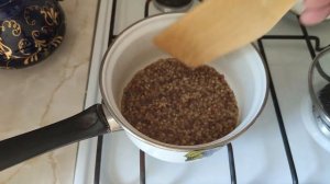 Полба. Полбяная каша на воде. Она же эммер или двузернянка.