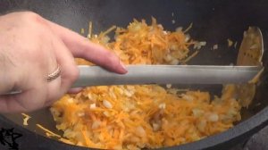 УКРАИНСКИЙ БОРЩ В КАЗАНЕ НА КОСТРЕ