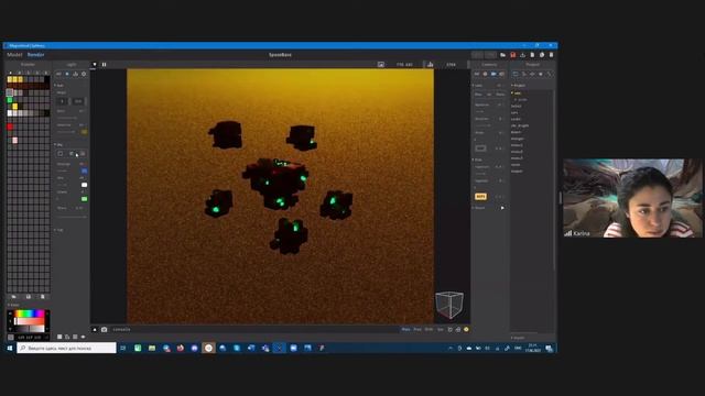 Будущее в цифре. Voxel. Практика моделинга, масштабирование Часть 3 смотреть онлайн