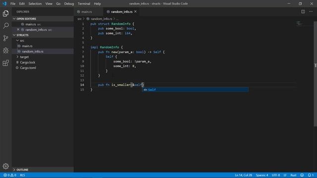 Rust Structs, Traits and Impl смотреть онлайн