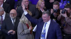 Съезд партии ЛДПР выдвинул кандидатом в президенты Леонида Слуцкого