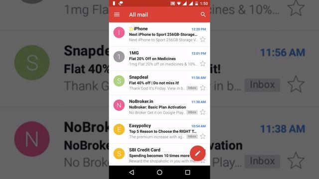 How to Find Archived Mails on Gmail app смотреть онлайн