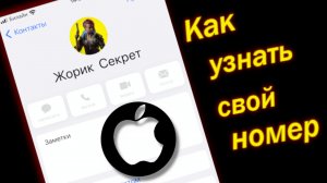 Как Узнать Свой Номер на Айфон