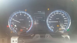 Тестовое подключение приборки Subaru Levorg евро 260км/ч
