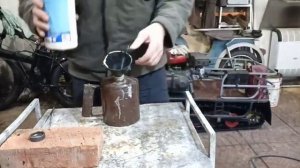 Бензо-воздушная горелка своими руками.