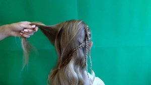 Прическа на 1 сентября МАЛЕНЬКАЯ ЛЕДИ)))Праздничная, красивая и очень необычная прическа!)