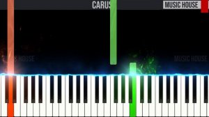 Caruso - Lucio Dalla - EASY SLOW Piano Tutorial 🎹 - video 4K🤙