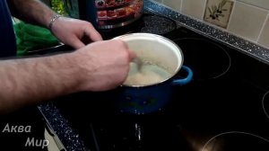 Готовим корм для рыбок