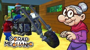 ‍ ВОЗВРАЩЕНИЕ ВИТАЛИКА В БАБКИНУ ДЕРЕВНЮ  МУЛЬТИК в Scrap Mechanic  СКРАП МЕХАНИК