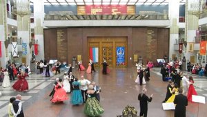 Фокстрот. Традиционный весенний бал в музее ВОВ 16 апреля 2017 г.