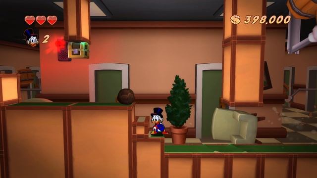 DuckTales: Remastered / Утиные Истории Ремастер #1 Банк. Отбиваемся от братьев Гавс.