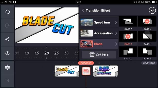 How to make a cool Blade Cut Transition on Android смотреть онлайн