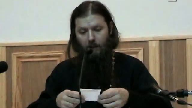 ОТВЕТЫ НА ВОПРОСЫ. протоиерей Артемий Владимиров. г.Екатеринбург, 2006г. смотреть онлайн