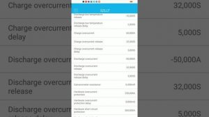обзор приложения для SMART BMS под android