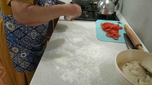 Пицца с грибами, курицей и сыром в духовке! Дрожжевое тесто Итальянской кухни
