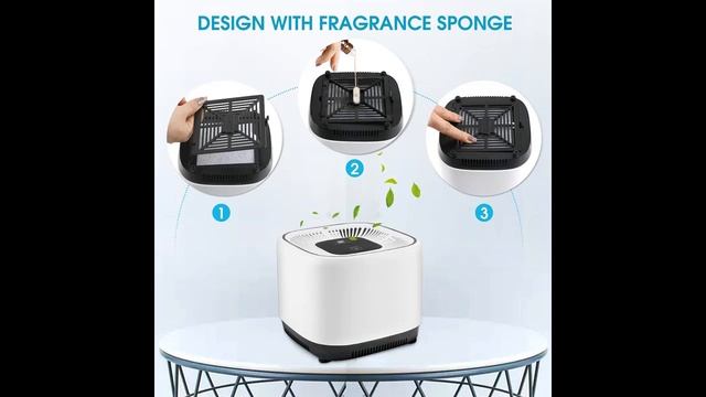 Fsdfgc Portable Air Purifier for Bedroom and Office, Small Desktop USB Air Cleaner смотреть онлайн