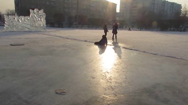 Черногорск. Новогодняя площадь.