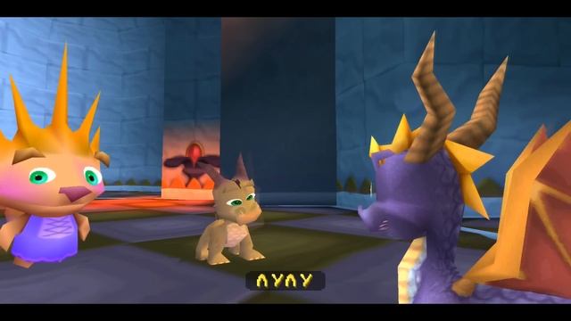 Прохождение Spyro: Year of the Dragon (PS) #3 - Облачные шпили смотреть онлайн