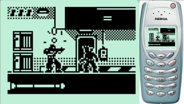 Splinter Cell Nokia 3410 JAVA GAME (Gameloft 2002 year) OLD RARE!!!! смотреть онлайн