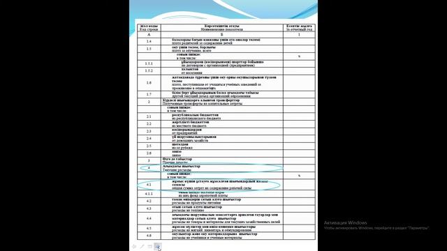 Заполнение статистической формы - 