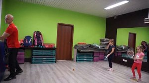 Вводная тренировка по теннису для детей 4-6 лет