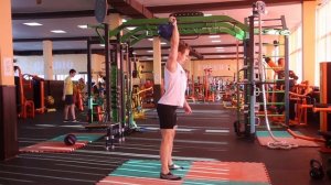 bodymaster : Толчок гири одной рукой