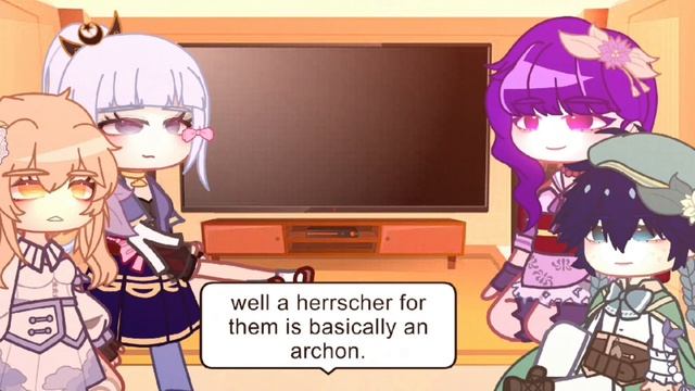 [?] Genshin Impact react to Paimon as Kiana Kaslana || Honkai x Genshin Crossover ||