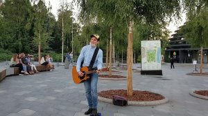 Леонард Коен Аллилуйа Leonard Cohen Hallelujah Уличные музыканты гитара Андрей Черненко