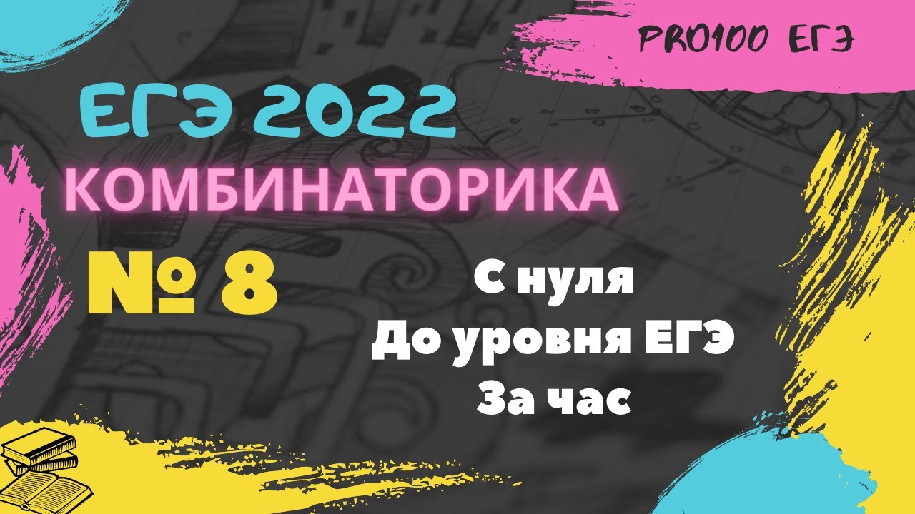 № 8 из ЕГЭ по ИНФОРМАТИКЕ. Теория + задачи. Разбор ВСЕХ типов задач. КОМБИНАТОРИКА