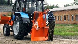 Лебедка трелевочная навесная ЛТН-50 на МТЗ