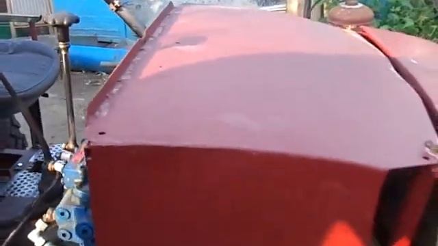 Трактор ручной работы