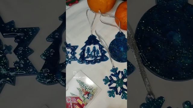 набор ёлочных игрушек