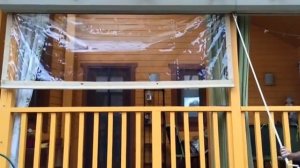 Прозрачные рулонные мягкие окна