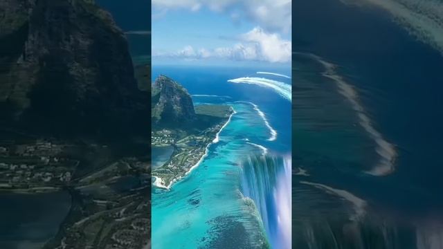 Подводный водопад ? Маврикий, Африка ? Mauritius, Africa
